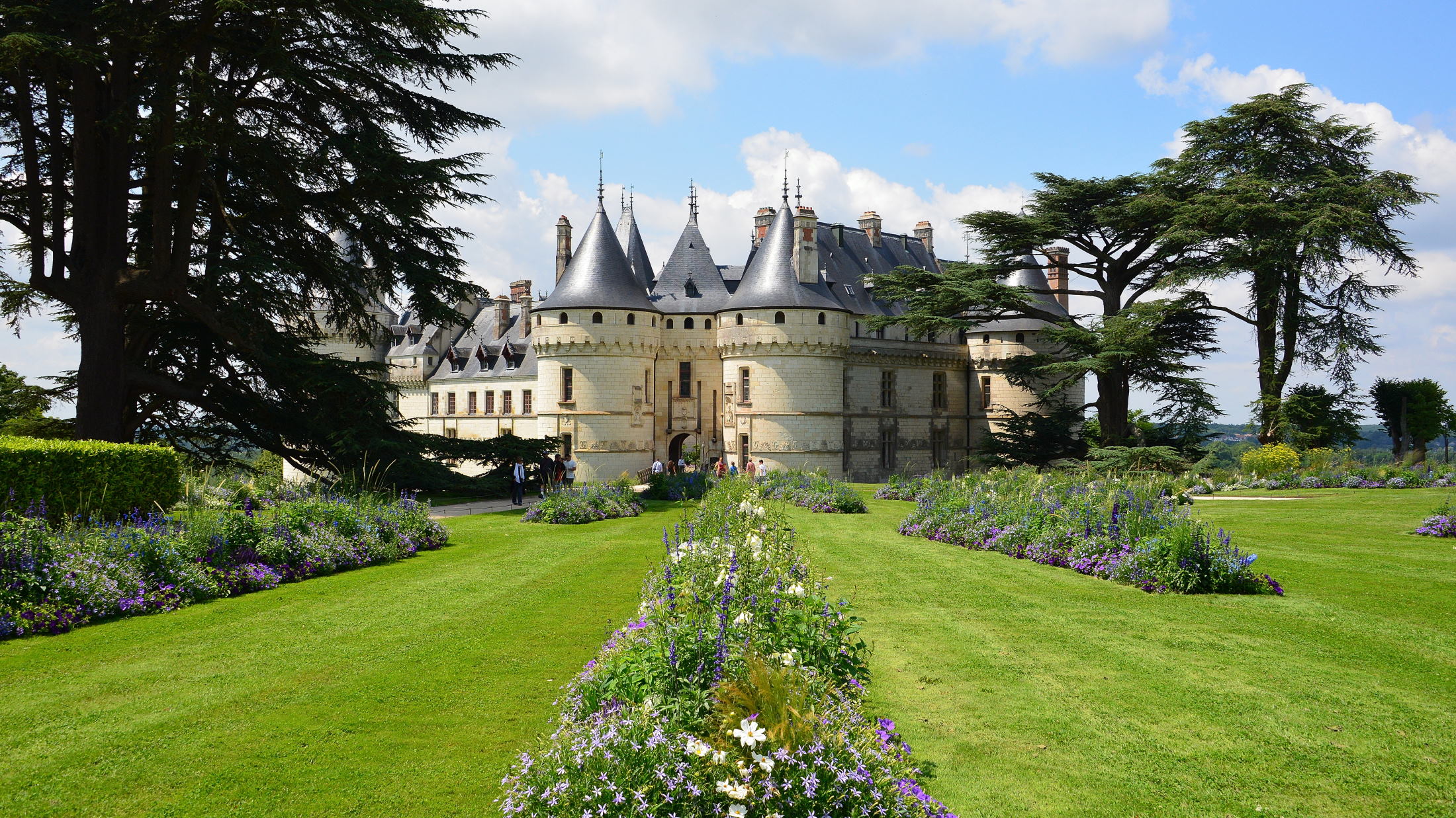 Le château et son jardin
